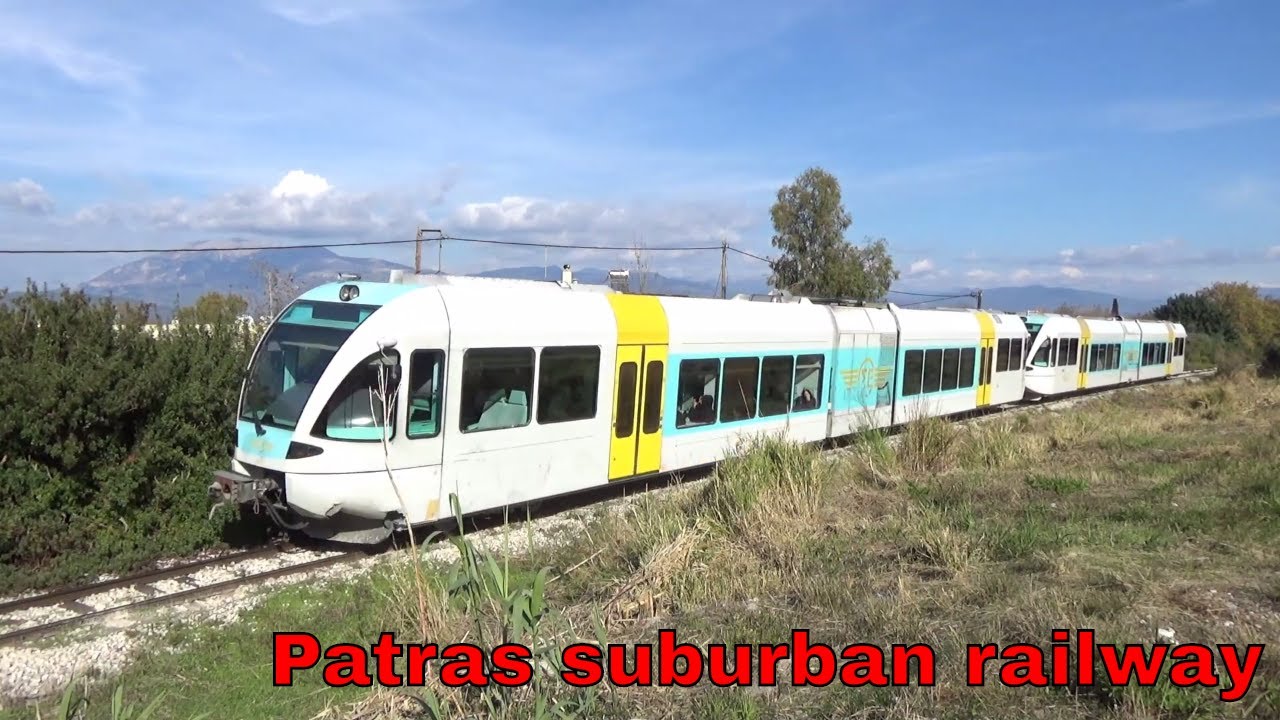 Metric gauge suburban railway of Patras