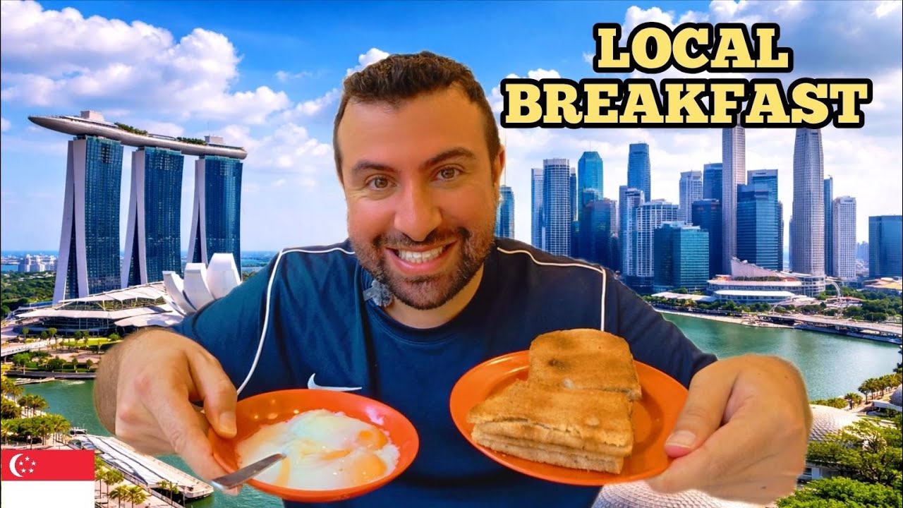 Trying Traditional Singaporean Breakfast 🇸🇬 – Better Than Malaysia?