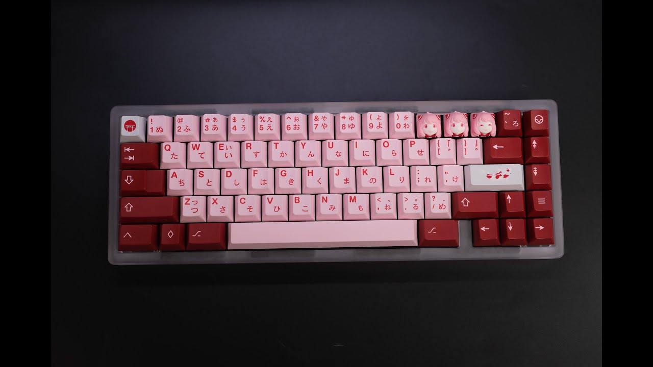 SingaKBD Kohaku PC with Vintage Black Cream switch