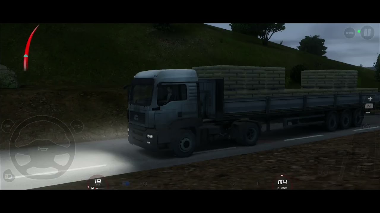 Truckers of Europe3 Gameplay | RealisticTruck Simulator #europetruck #truckdriver #transport #shorts