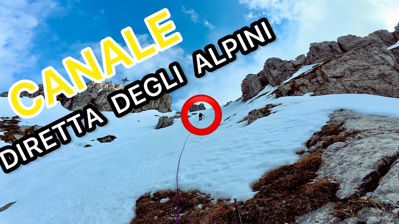 RESEGONE per la DIRETTA DEGLI ALPINI - Un canale che in pochi conoscono e fanno ❄️