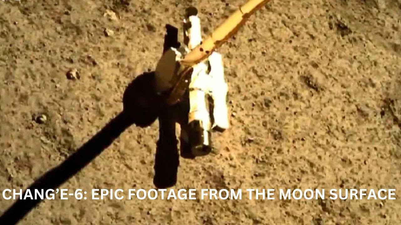 JAW-DROPPING: Watch actual footage of Chang&rsquo;e-6 sample collection and liftoff from Moon's far side