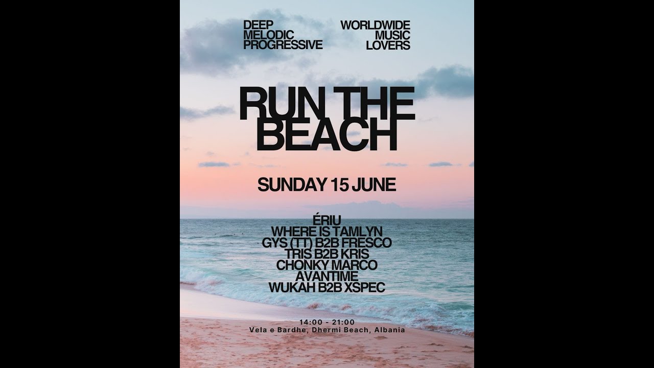 Re-Run The Beach (Afro House, Melodic House in Fahlberg style, Pumping House in Cristoph style)