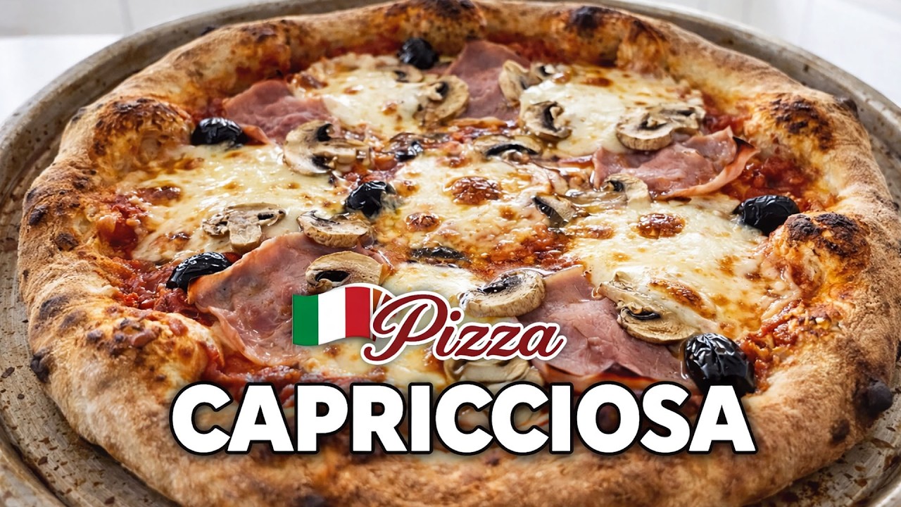 pizza capricciosa original italijanski recept