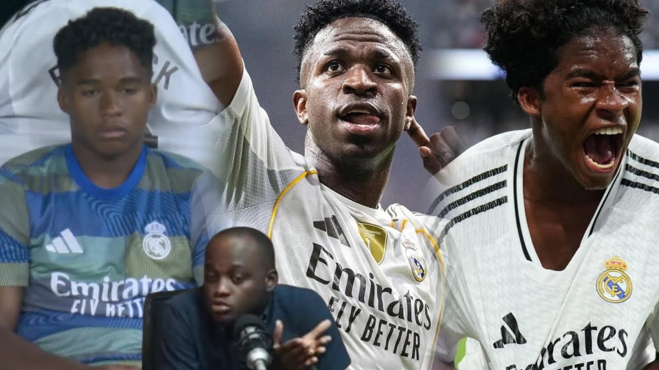 DOSYE ENDRICK LA VRÈMAN KONPLIKE, WAP SEZI TANDE KIYÈS KI K VINN RANSE VINICIUS NAN REAL MADRID. 
