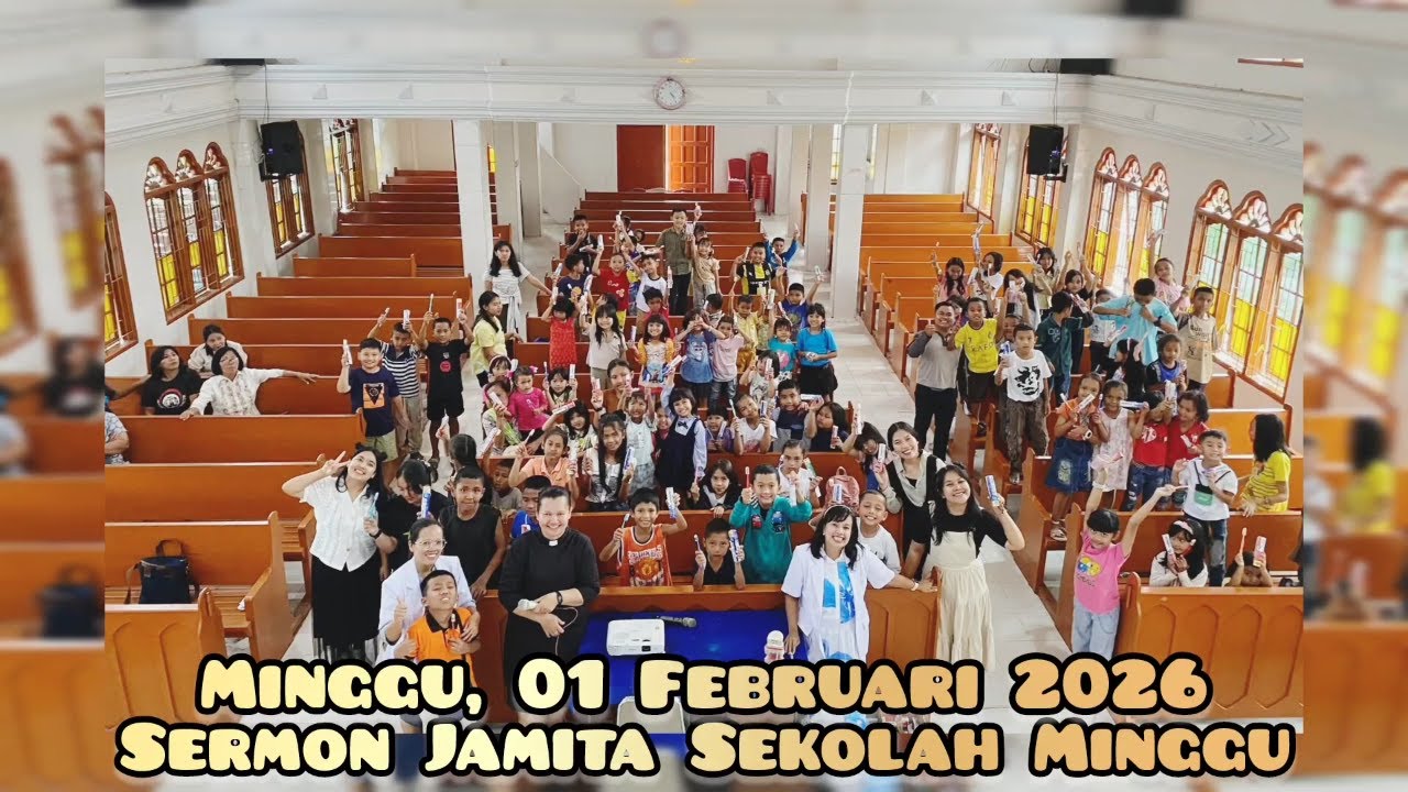 MINGGU, 01 FEBRUARI 2026 || SERMON JAMITA SEKOLAH MINGGU #sermonjamitasekolahminggu 