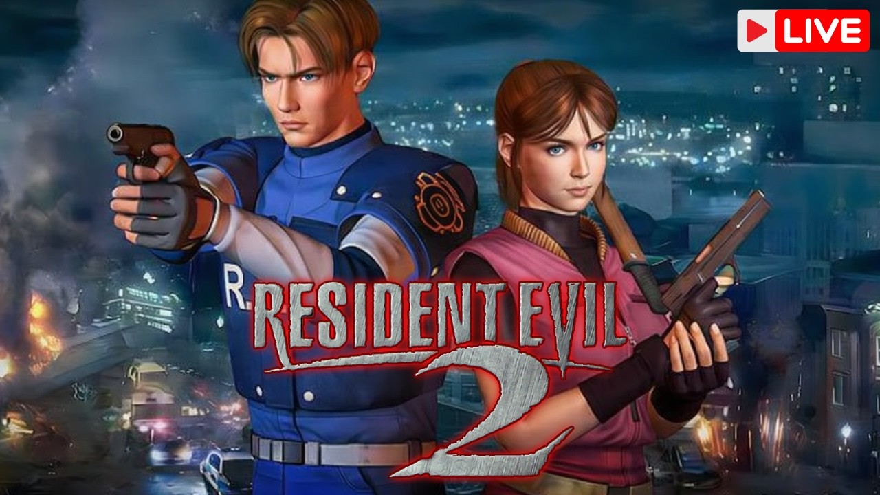“Revivendo o Clássico: Resident Evil 2 (1998) AO VIVO