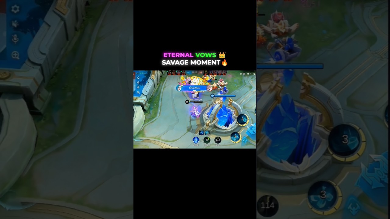 ETERNAL VOWS 👑SAVAGE MOMENT 🔥 #mlbb #mobilelegends #mobilelegendsbangbang
