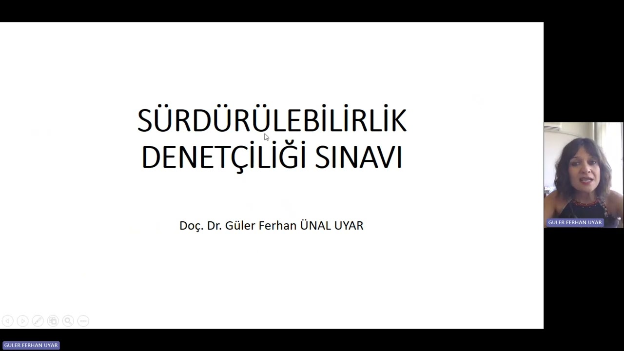 Sürdürülebilirlik Denetçiliği Sınavı 1