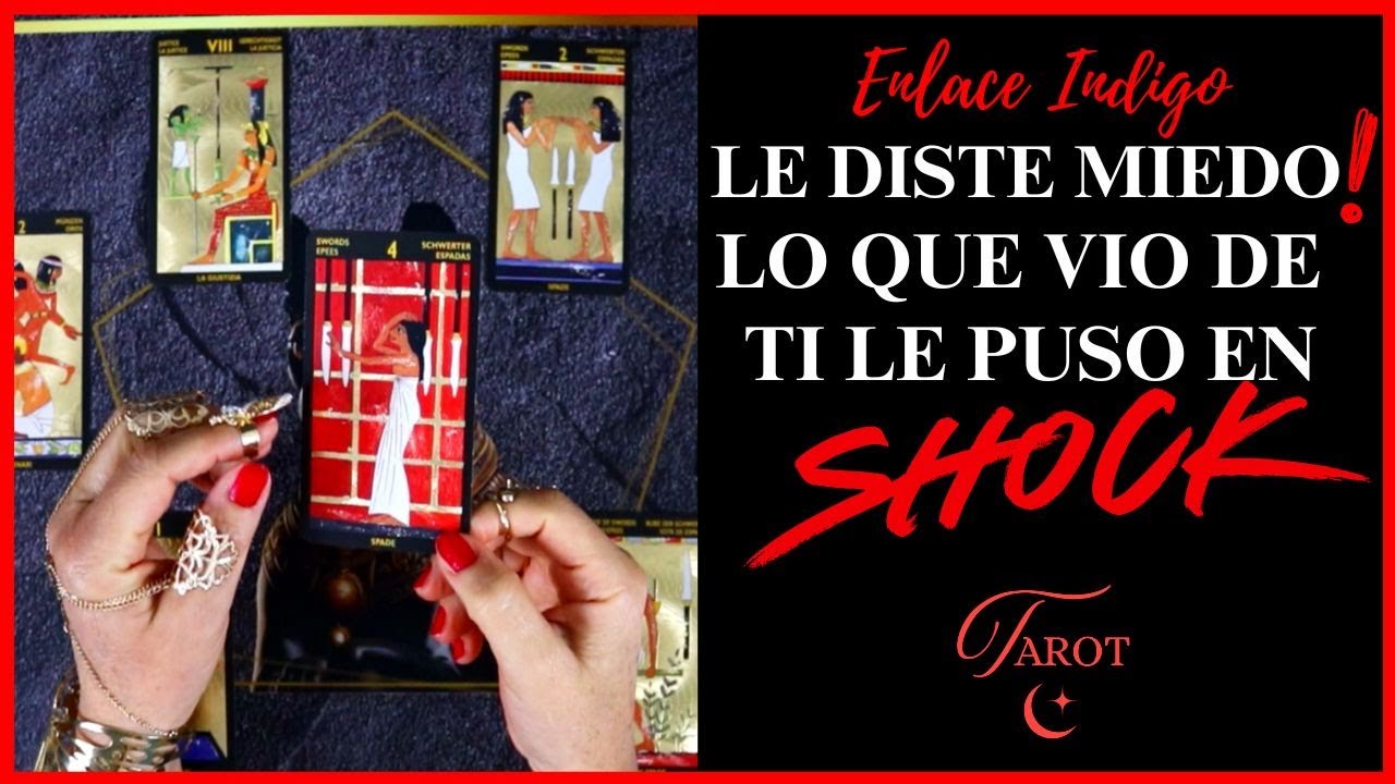 ‼️😨LE DIO MIEDO LO ULTIMO QUE VIO DE TI😨‼️ESTA EN SHOCK POR ESTE GIRO TUYO DE 180 GRADOS🔃‼️TAROT♥️