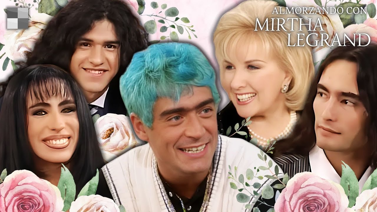 Rodrigo, Daniel Agostini, Marixa Balli y Ariel Pucheta en ALMORZANDO CON MIRTHA LEGRAND (6/8/1999)