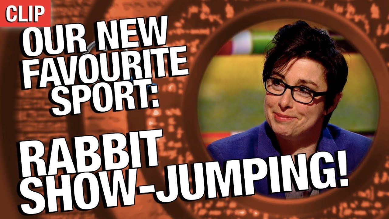 QI | Our New Favourite Sport: Rabbit Show Jumping