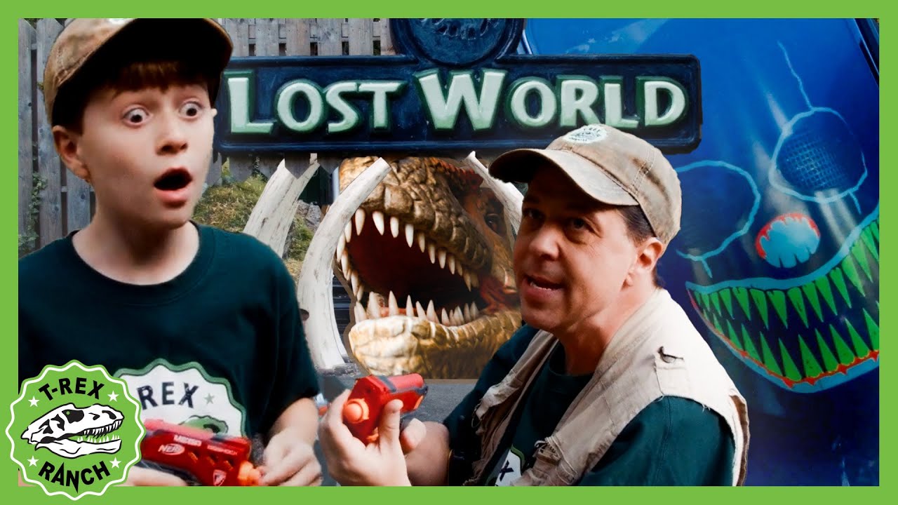 The Lost World - Dinosaur Park Challenge | 🦖🦕 T-Rex Ranch Dinosaur Videos