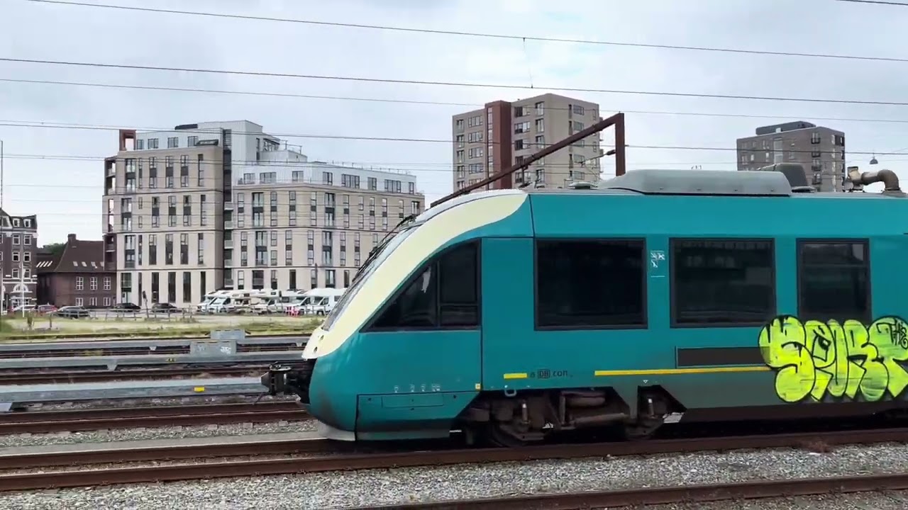 Tog på Odense banegård #3