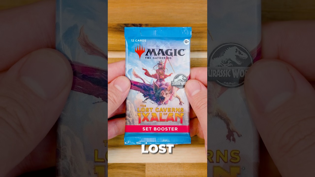 Lost in the Caverns of Ixalan on Day 719 with a Set Booter 🦖 #ixalan #LCI #lostcavernsofixalan #mtg