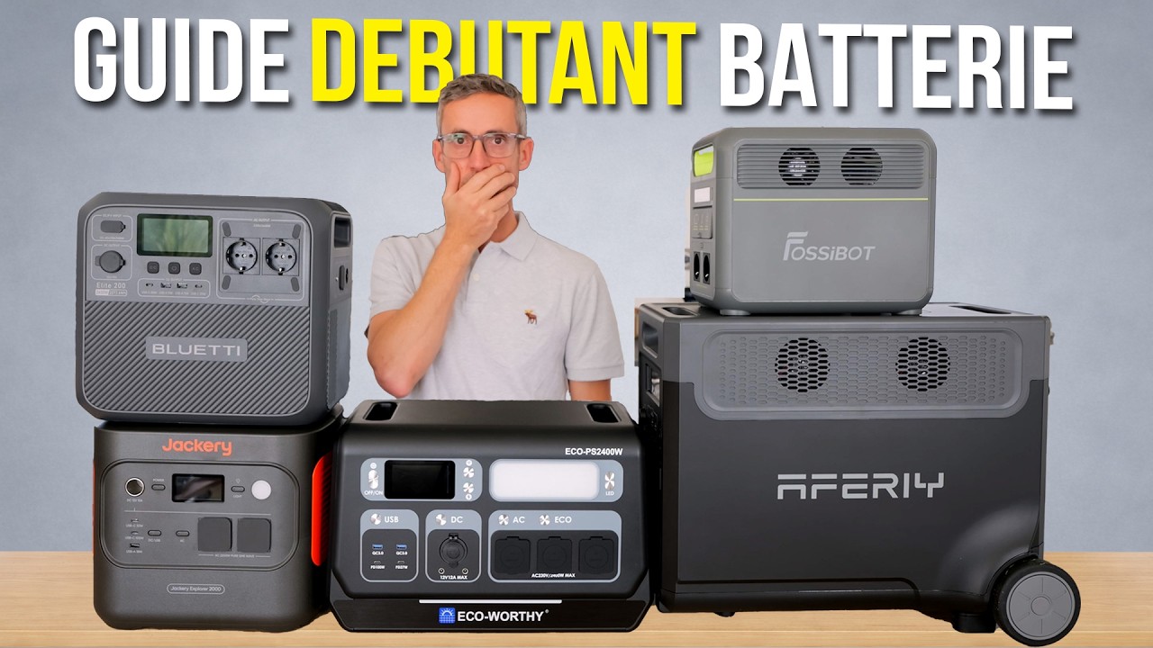 Comment choisir la BONNE batterie nomade (débutant)