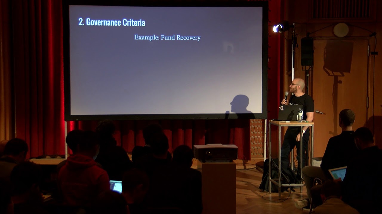 The Goals of Governance by Matthew Di Ferrante at Web3 Summit 2018