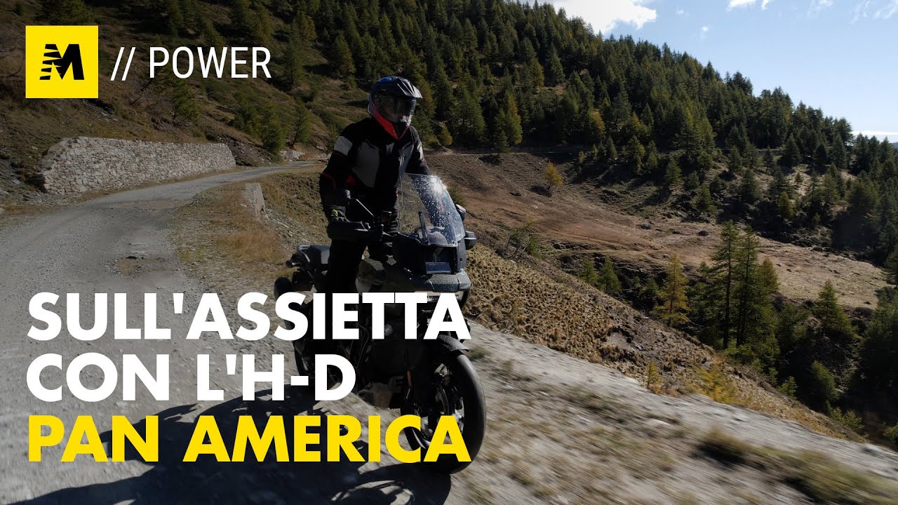 Strada dell'Assietta. Itinerario offroad in moto con l'Harley-Davidson Pan America!