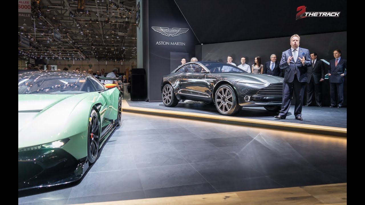 Aston Martin DBX Concept, Vulcan and Vantage GT3 unveiling at Geneva Motor Show