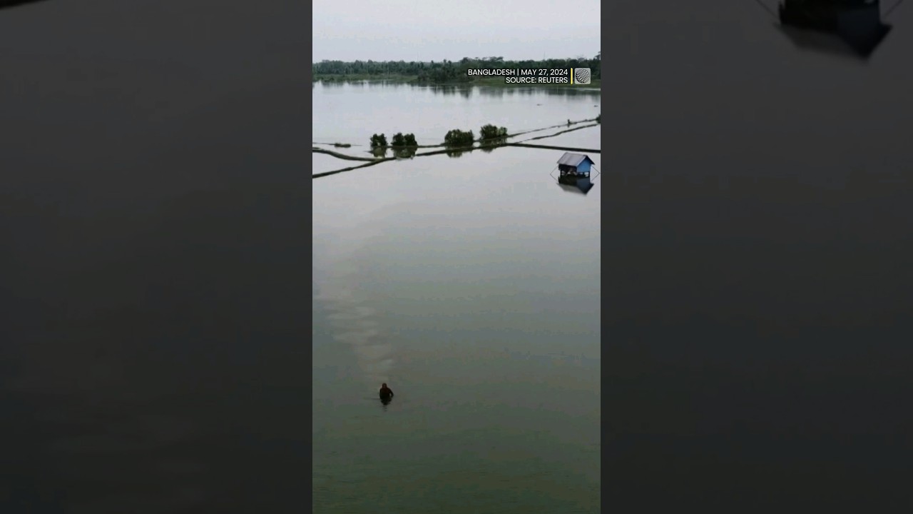Cyklon Remal uderza w Indie i Bangladesz, powodując ogromne zniszczenia | #pogoda #remalcyclone