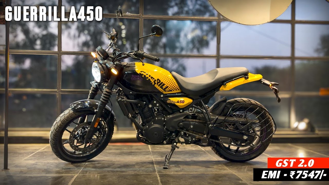 2026 Royal Enfield Guerrilla 450 | GST 2.0 - On Road Price 😱