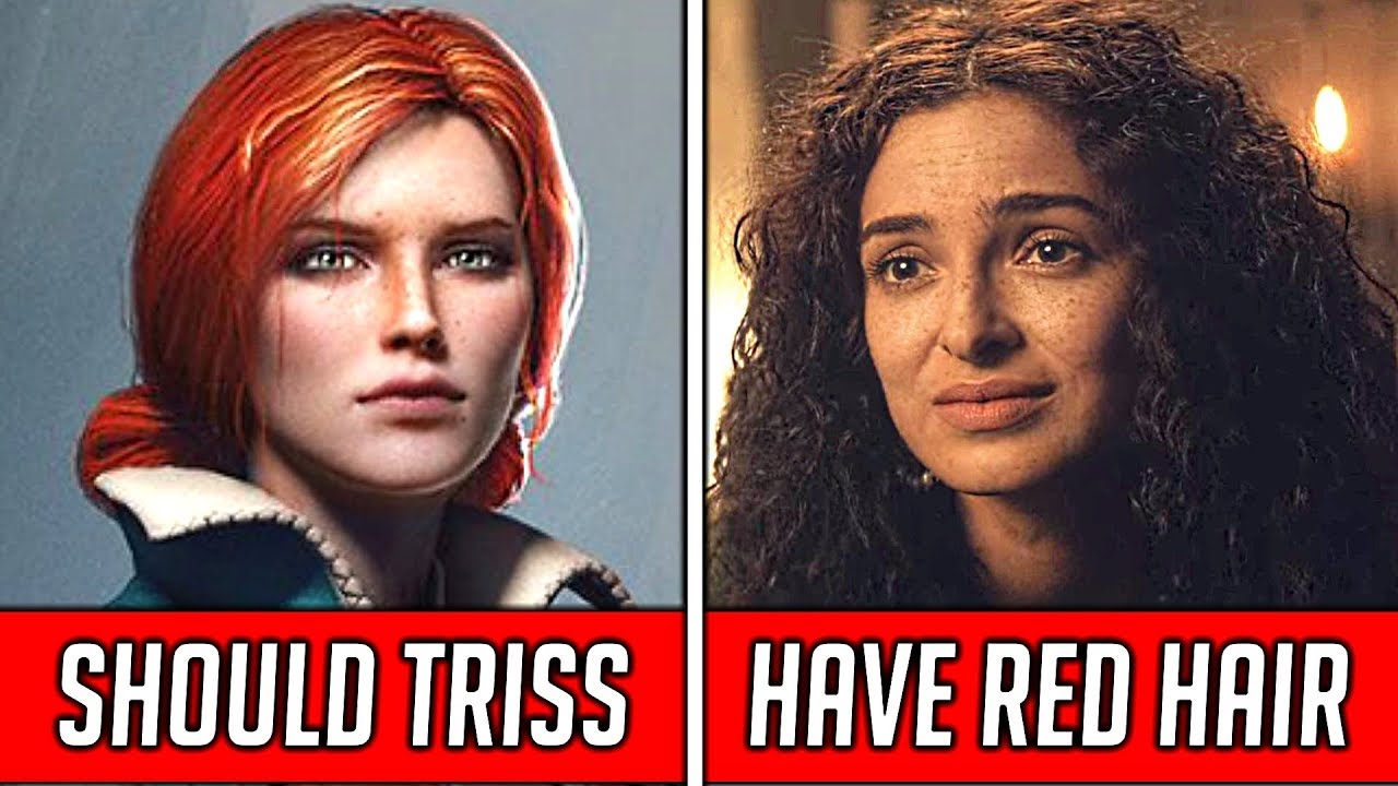Should Triss Have Red Hair in the Witcher Show? - Netflix vs Witcher Games