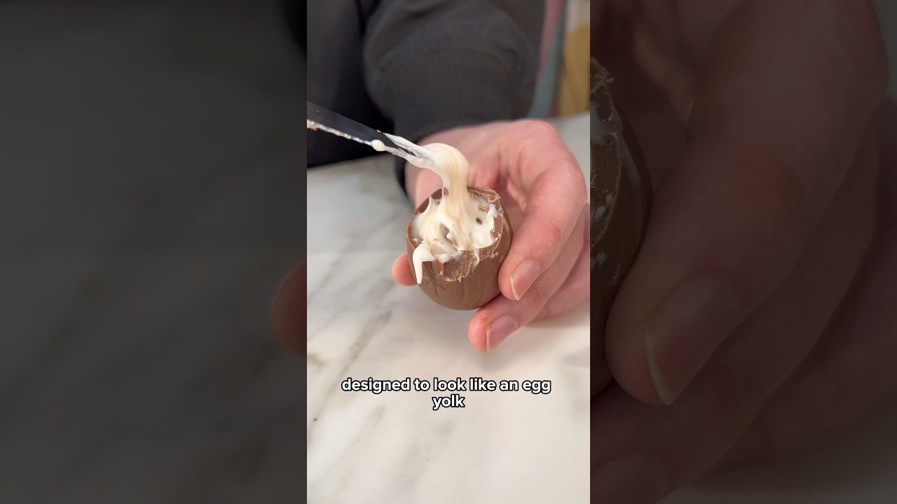 Trying Creme Eggs