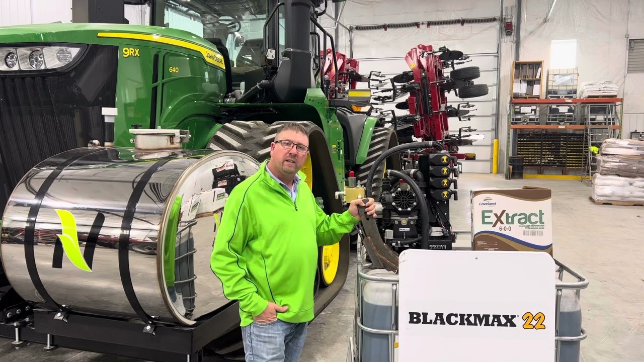 Nutrien Ag Solutions Root Zone Carbon BlackMax22/Extract NH3 Nitrogen Application and Soil Health
