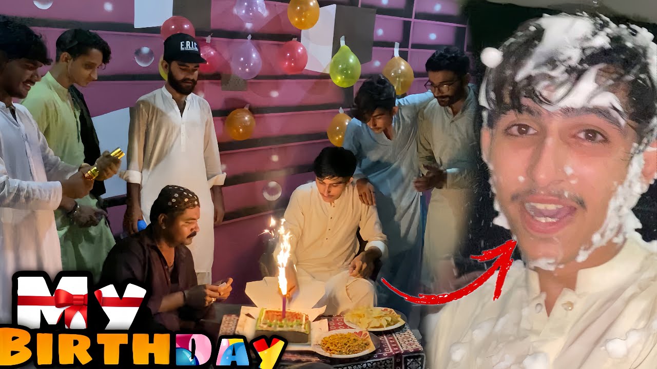 Meri Birthday Ke Din Mujhe Snow Spray Se Nehla Diya Doston Ne 😫🥳#vlog #vlogs #dailyvlogs 