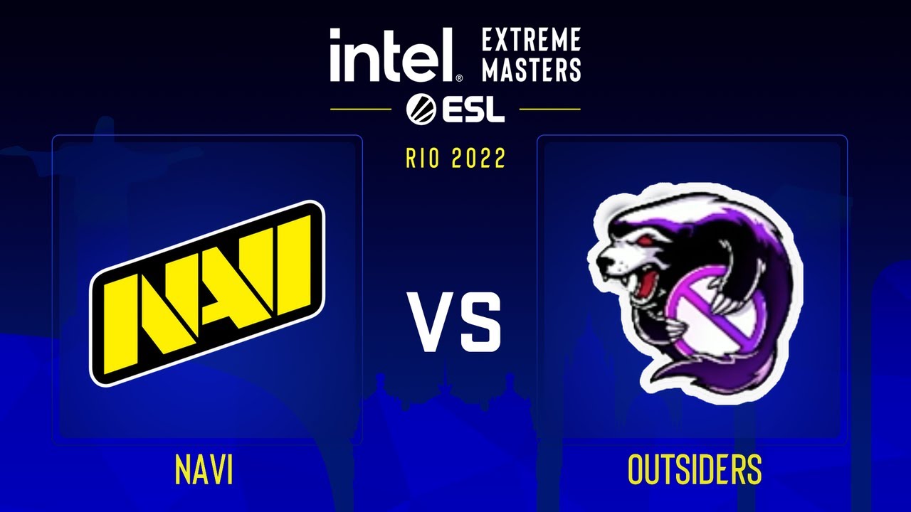 NaVi vs Outsiders | Карта 1 Mirage | IEM Road to Rio 2022 Europe RMR B