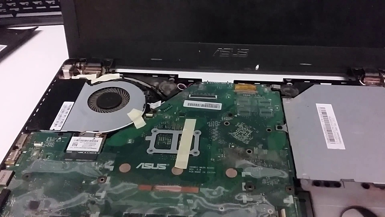 Laptop screen replacement / How to replace laptop screen [ASUS X550C]