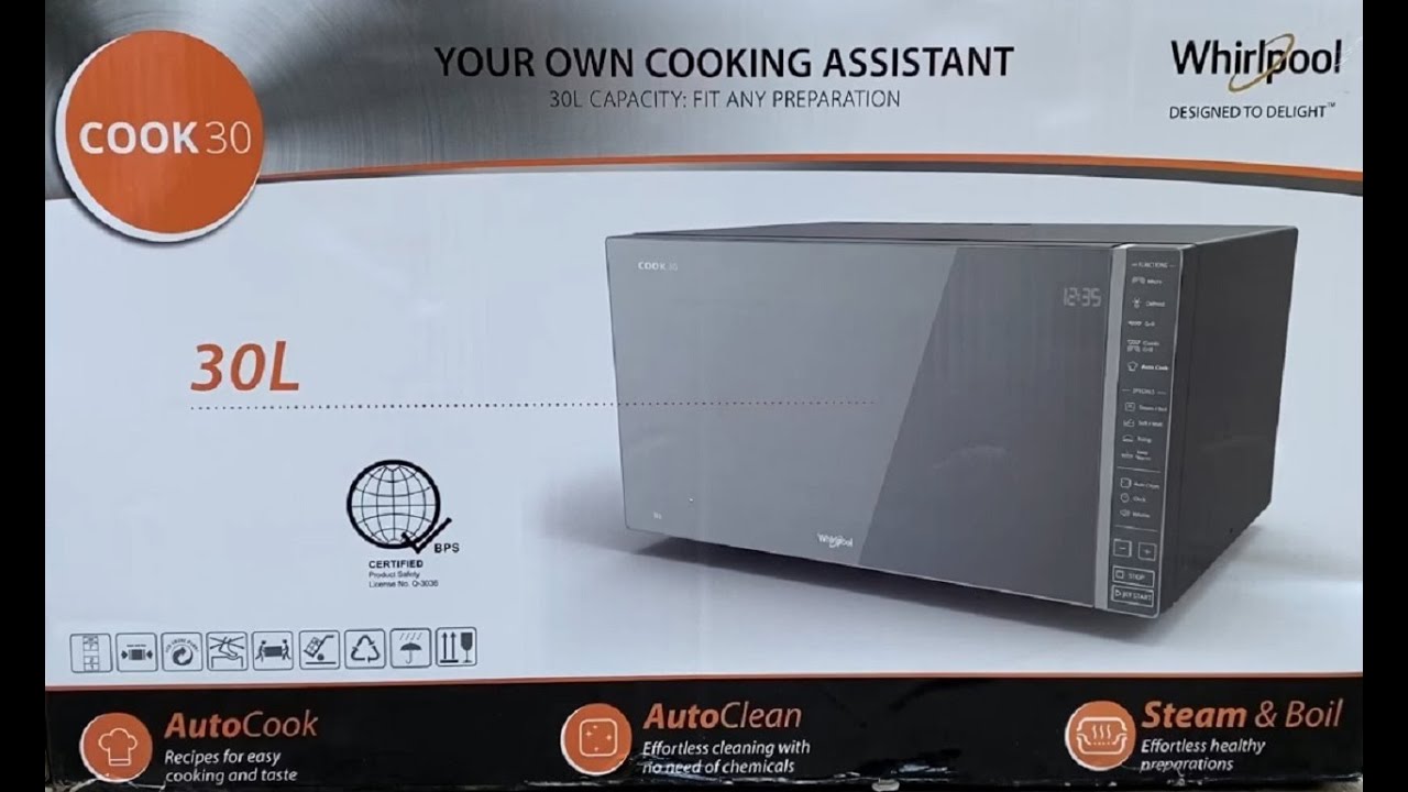 Unboxing of WHIRLPOOL Microwave Oven (MWP 305 ES)