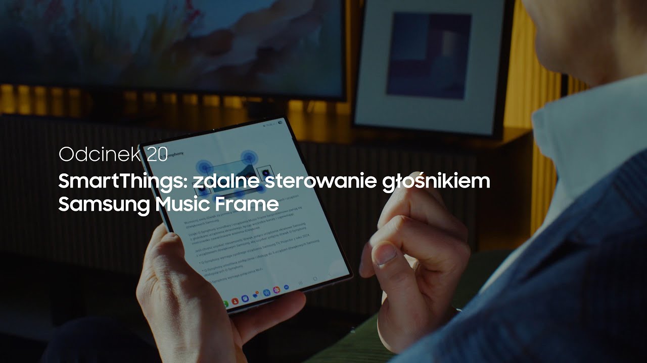 SmartThings: zdalne sterowanie głośnikiem Samsung Music Frame | Odc. 43
