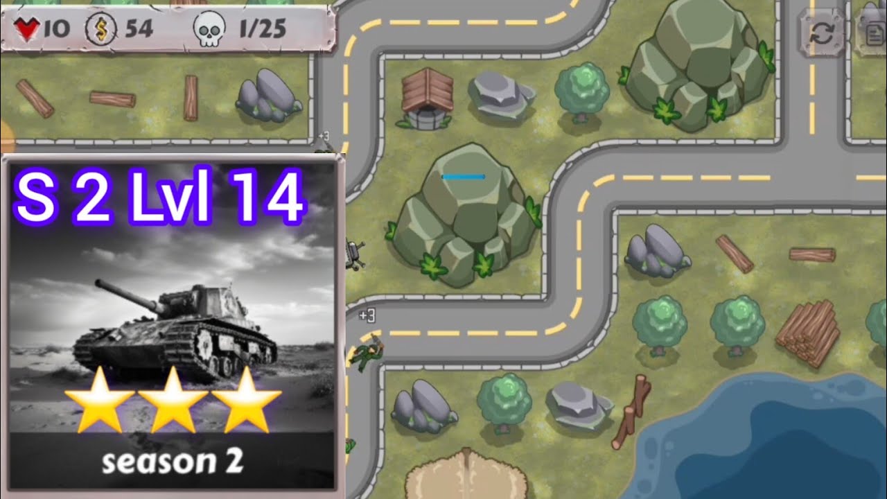Battle Strategy: Tower Defense (2024) // Season 2 Level 14 ⭐⭐⭐