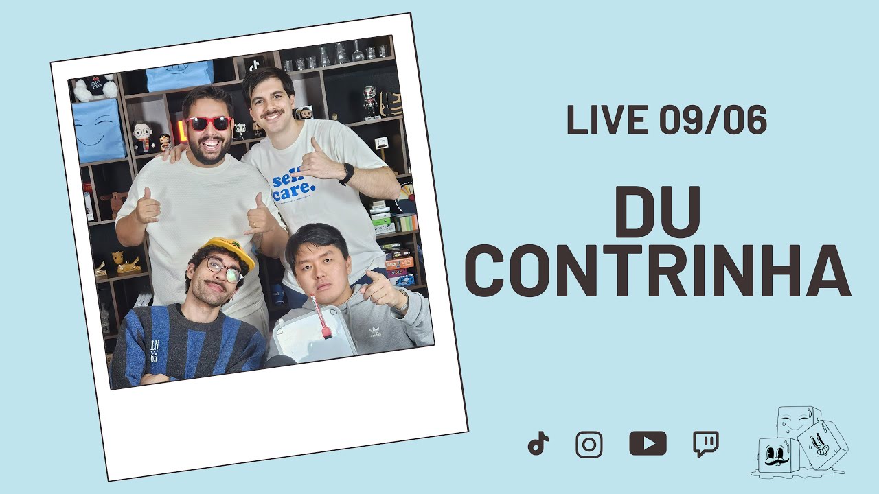 Live de Jogos com DU CONTRINHA!