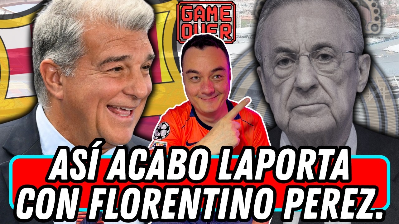 LAPORTA HA DESTROZADO A FLORENTINO, LA CAÍDA DE REAL MADRID ES IMPARABLE