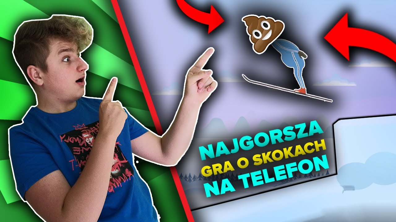 TO JEST NAJGORSZA GRA o SKOKACH NARCIARSKICH na TELEFON!!!