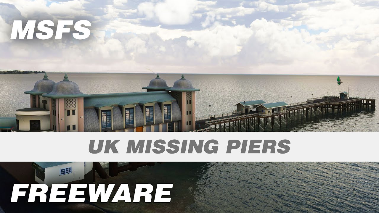 UK Missing Piers Scenery Mod for Microsoft Flight Simulator (Freeware)