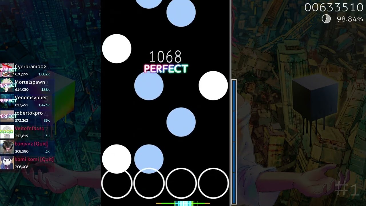(osu mania) Kobaryo - Tool-Assisted Speedcore (TQBF Frame Advance RMX) 5.85* 98.77% S rank
