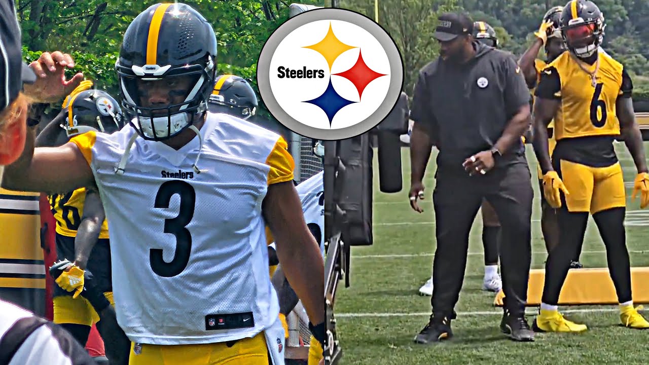 Pittsburgh Steelers OTA’s Day 2 HIGHLIGHTS: Patrick Queen Making his PRESENCE KNOWN + Russ & Pickens