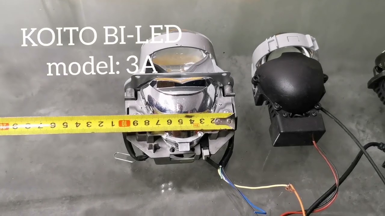 Test soczewek BI-LED - droga KOITO 3A vs dwa tańsze projektory