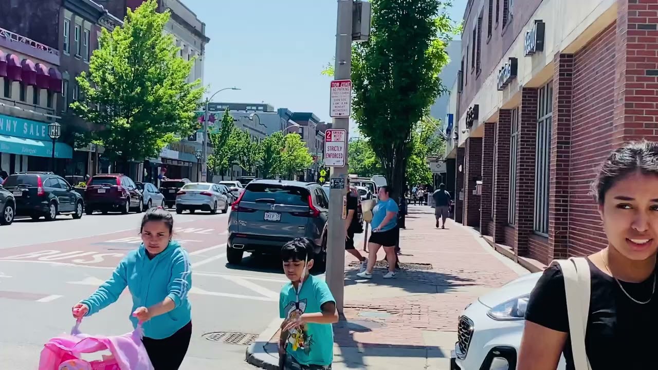 Los fuimos a una zona de latinos en Chelsea Massachusetts
