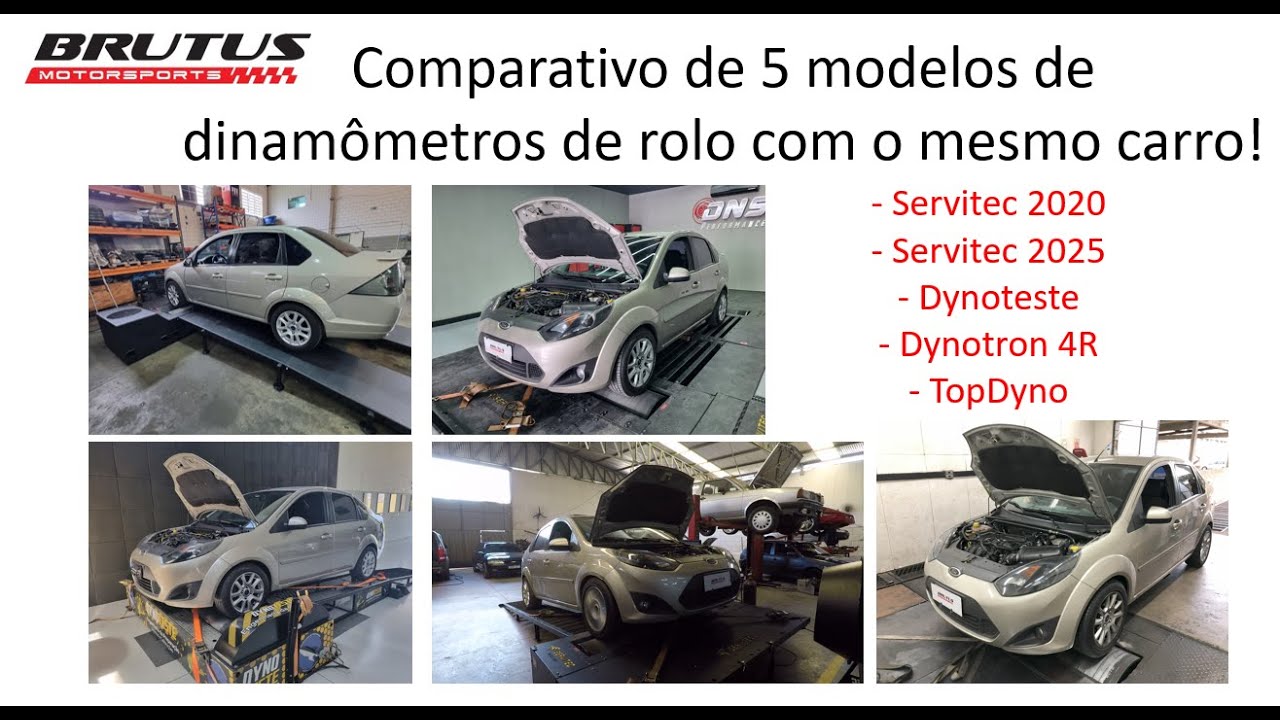 Comparativo de 5 dinamômetros diferentes com o mesmo carro! Todos medem igual? Qual o mais pesado?