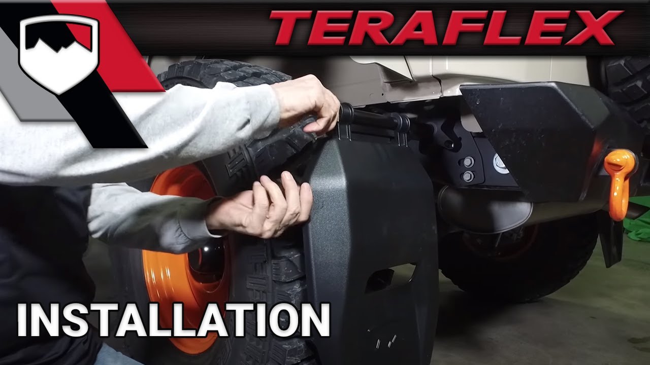 TeraFlex Install: Transit Mud Flap