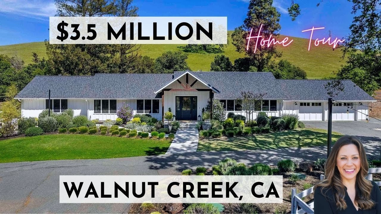 Walnut Creek California House Tour ($3.5 million) | EP 191