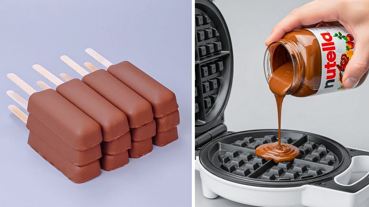 Erstaunliche Idee zum Dekorieren von Schokoladenkuchen 🍫🩷 Schokoladenkuchen-Zusammenstellung