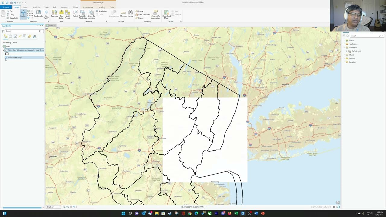 Rainfall Interpolation using ArcGIS Pro (Thiessen Polygon, IDW & Kriging)