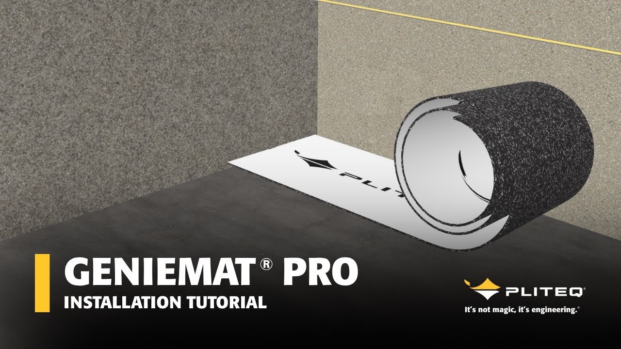 Pliteq | Installing GenieMat® PRO