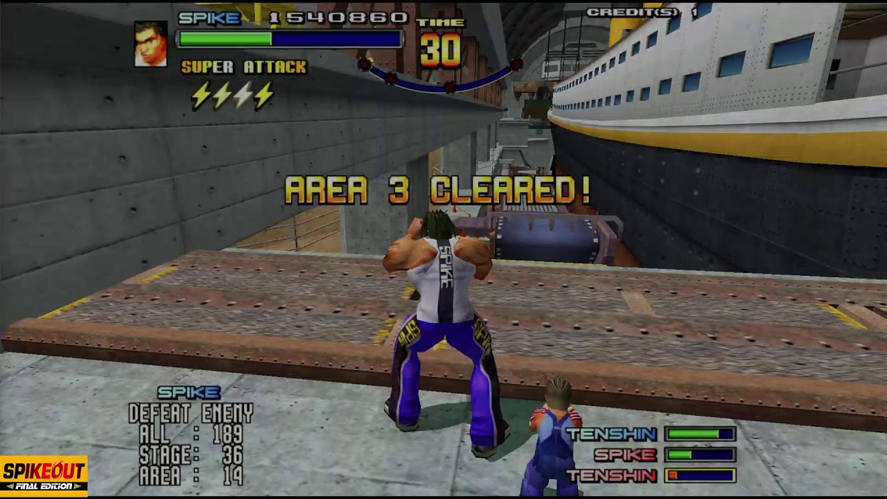 spike out 全禁mode (Eddie, fRank, Yin, Steven)