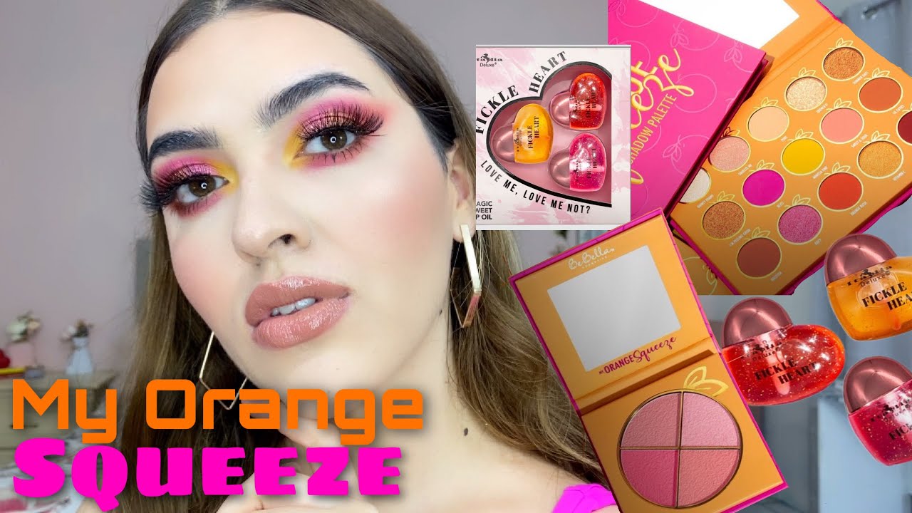 La Colección Más Bonita|My Orange Squeeze Be Bella|2 Maquillajes 🌸☀️